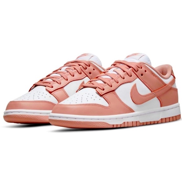 NWT Nike Dunk Low Rose Whisper Pink White 8 - Picture 2 of 13